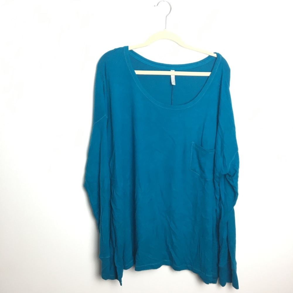 Soft teal sweater